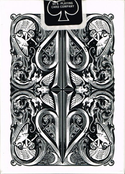 Bicycle Split Spades Black Playing Cards - David Blaine - Eclipse Games Puzzles Novelties