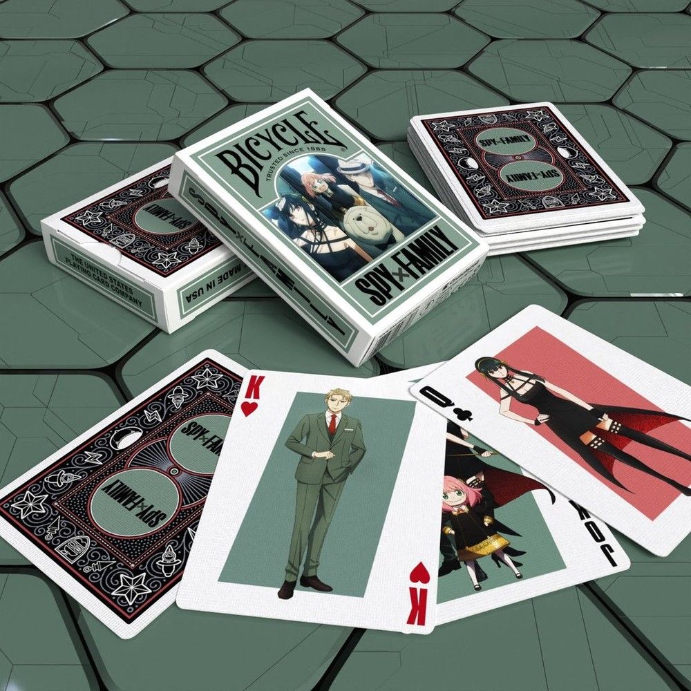 Bicycle Spy x Family Playing Cards - Eclipse Games Puzzles Novelties