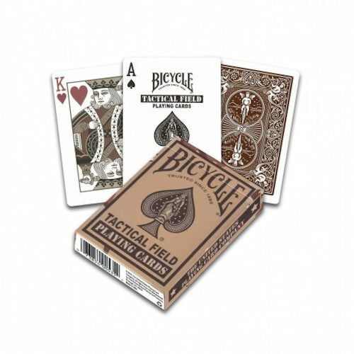 Bicycle Tactical Field Jungle Green/Desert Brown Playing Cards - Eclipse Games Pty Ltd
