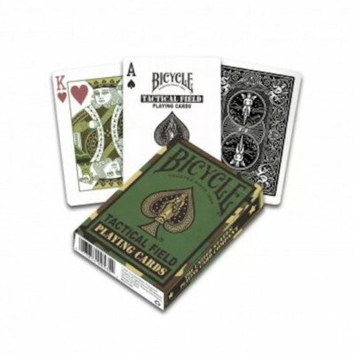 Bicycle Tactical Field Jungle Green/Desert Brown Playing Cards - Eclipse Games Pty Ltd