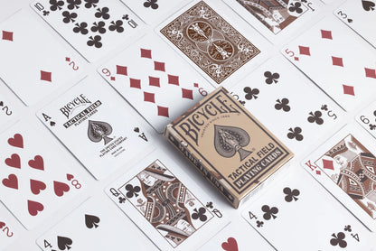Bicycle Tactical Field Jungle Green/Desert Brown Playing Cards - Eclipse Games Pty Ltd