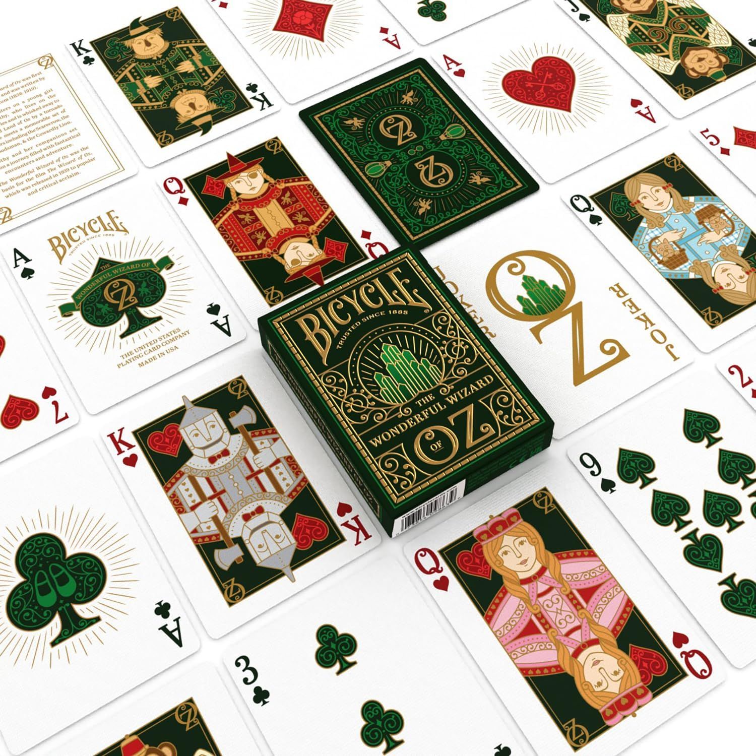 Bicycle Wizard of Oz Playing Cards Eclipse Games Puzzles Novelties