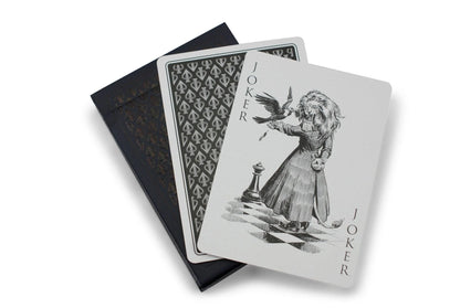 Black Lions Black Playing Cards by David Blaine - Eclipse Games Puzzles Novelties