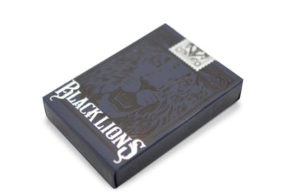 Black Lions Black Playing Cards by David Blaine - Eclipse Games Puzzles Novelties