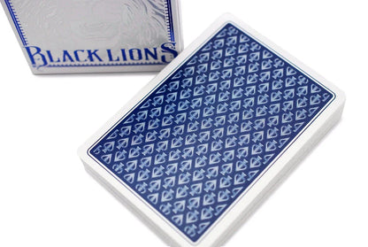 Black Lions Blue Playing Cards by David Blaine - Eclipse Games Puzzles Novelties