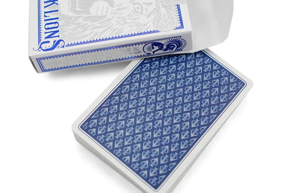 Black Lions Blue Playing Cards by David Blaine - Eclipse Games Puzzles Novelties