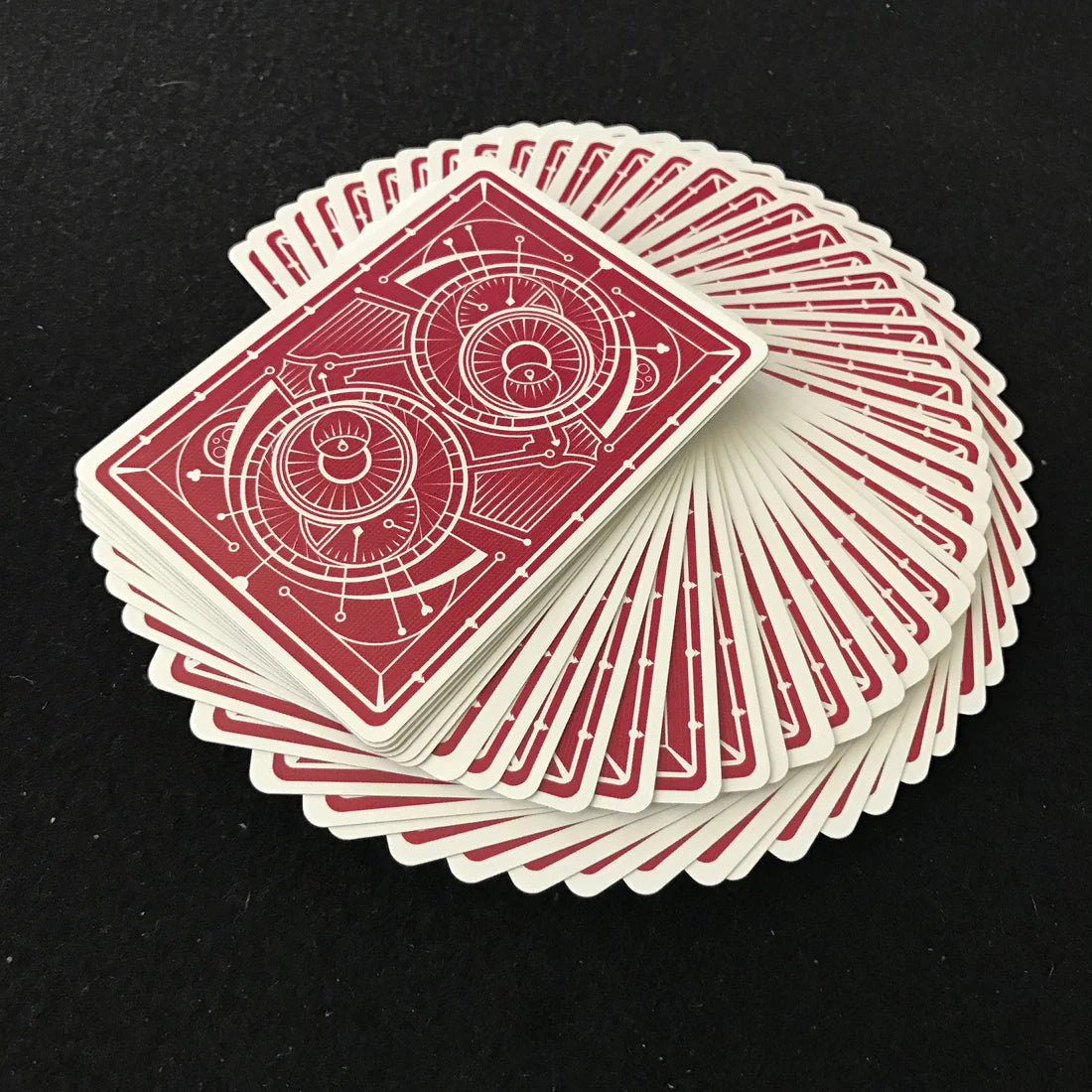 Celestial Red Edition Playing Cards by Encarded - EPCC - Eclipse Games Puzzles Novelties