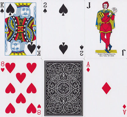 Classic Black Playing Cards - EPCC - Eclipse Games Puzzles Novelties