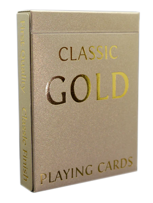Classic Gold Playing Cards - EPCC