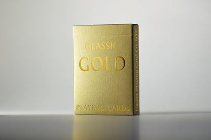 Classic Gold Playing Cards - EPCC - Eclipse Games Puzzles Novelties