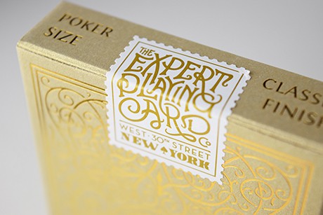 Classic Gold Playing Cards - EPCC - Eclipse Games Puzzles Novelties