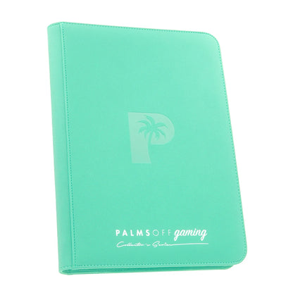 Collector's Series 9 Pocket Zip Trading Card Binder - TURQUIOSE