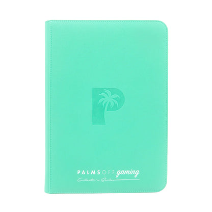 Collector's Series 9 Pocket Zip Trading Card Binder - TURQUIOSE