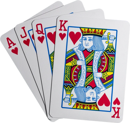 Copag Red 100% Plastic Regular Face Playing Cards - Eclipse Games Puzzles Novelties