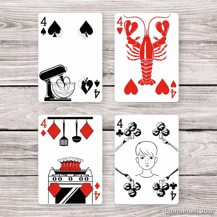 Delicious Playing Cards by Emmanuel Jose