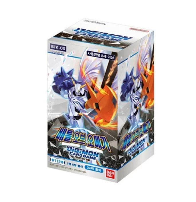 Digimon TCG - BT-05 Battle Of Omni Booster Box Korean