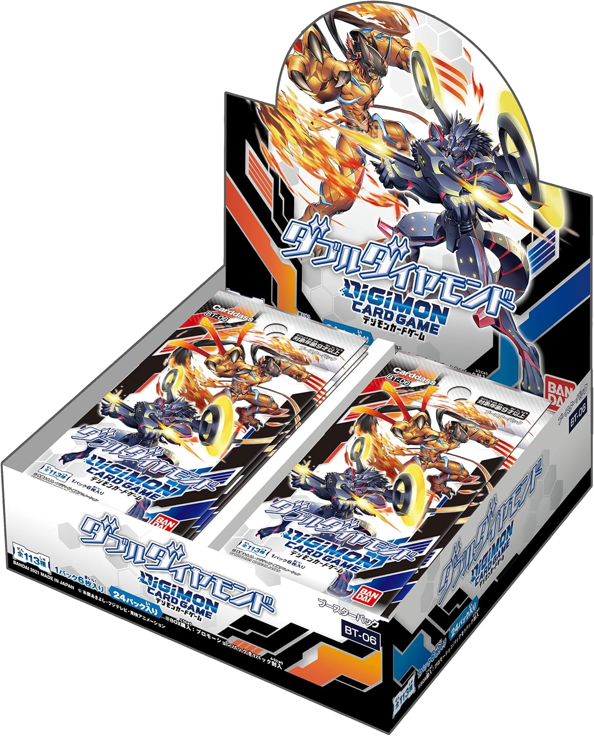 Digimon TCG - BT-06 Double Diamond Booster Box Japanese