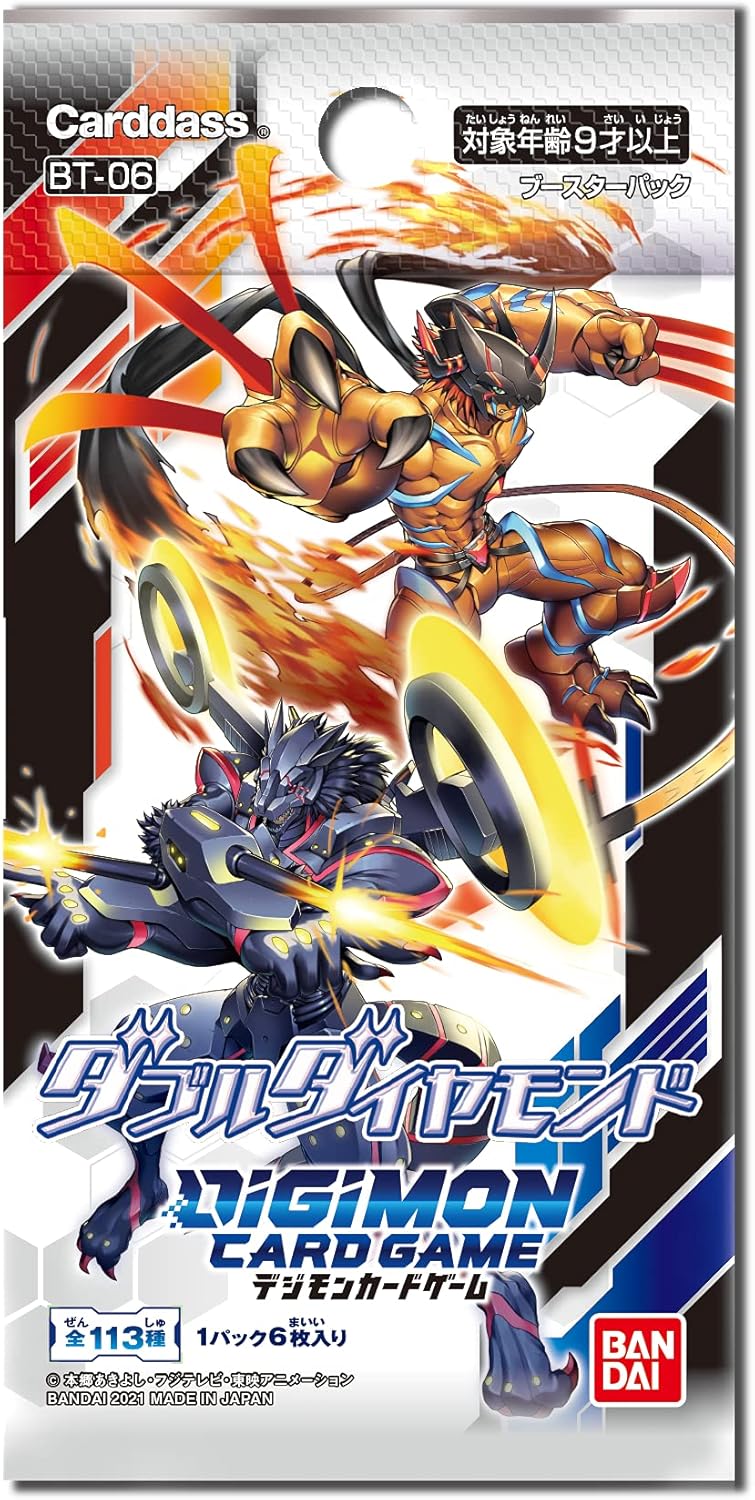 Digimon TCG - BT-06 Double Diamond Booster Box Japanese