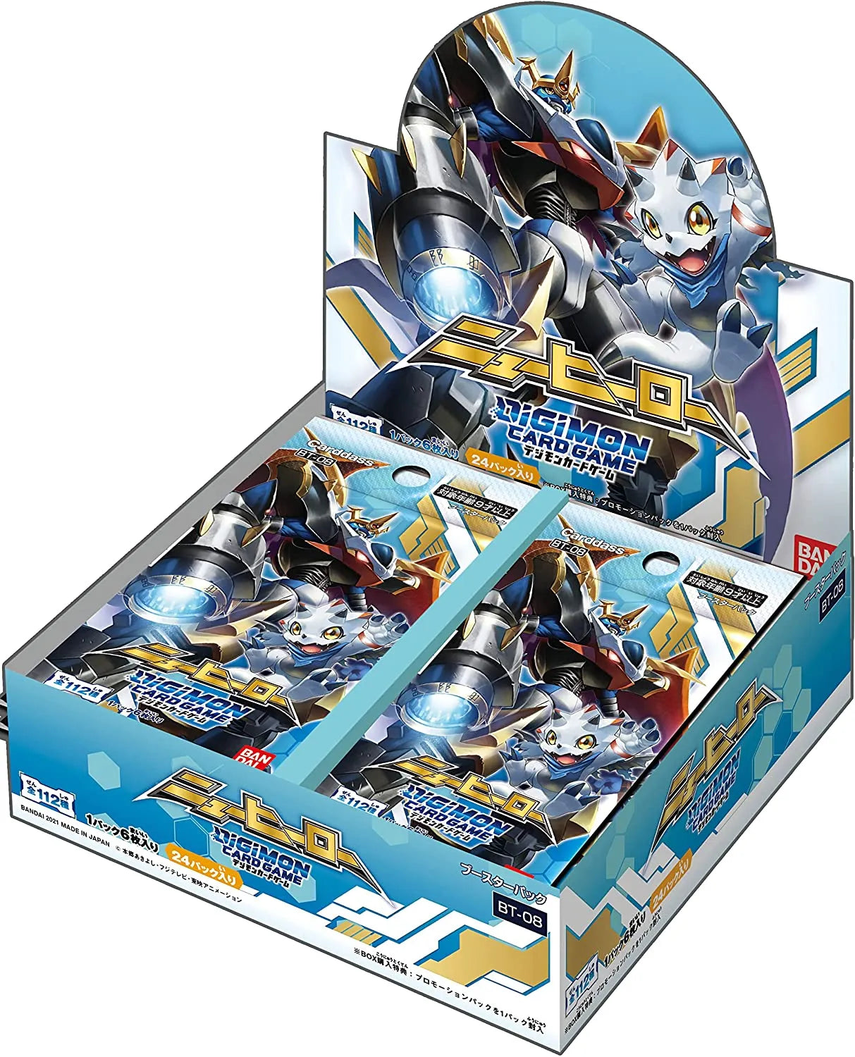 Digimon TCG - BT-08 New Hero Booster Box Japanese