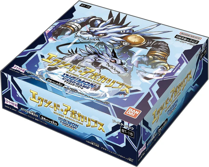 Digimon TCG - BT-15 Exceed Apocalypse Booster Box Japanese