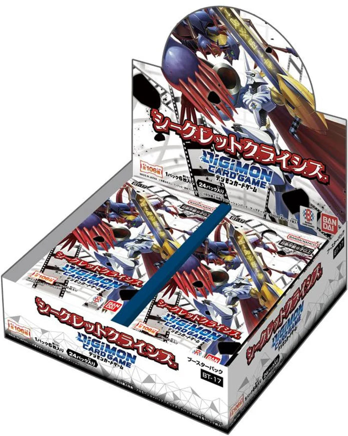 Digimon TCG - BT-17 Secret Crisis Booster Box Japanese