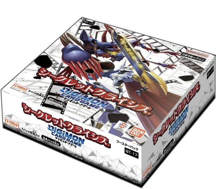 Digimon TCG - BT-17 Secret Crisis Booster Box Japanese