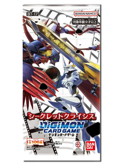 Digimon TCG - BT-17 Secret Crisis Booster Box Japanese