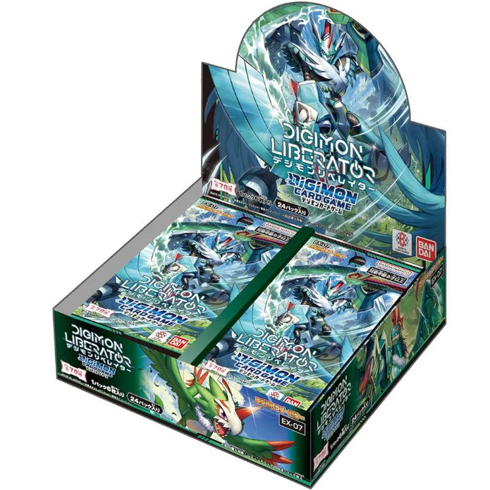 Digimon TCG - EX-07 Liberator Extra Booster Box Japanese