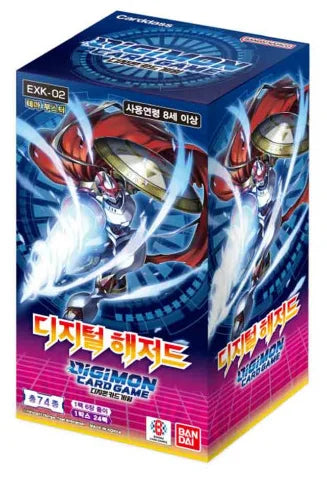 Digimon TCG - EXT-02 Digital Hazard Booster Box Korean