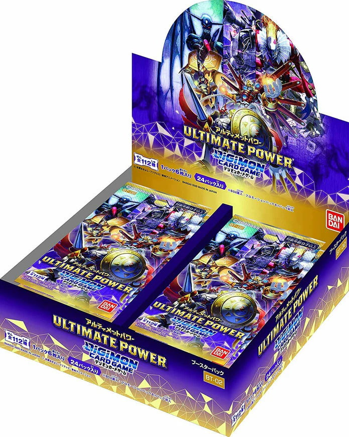 Digimon TCG - BT-02 Ultimate Power Booster Box Japanese