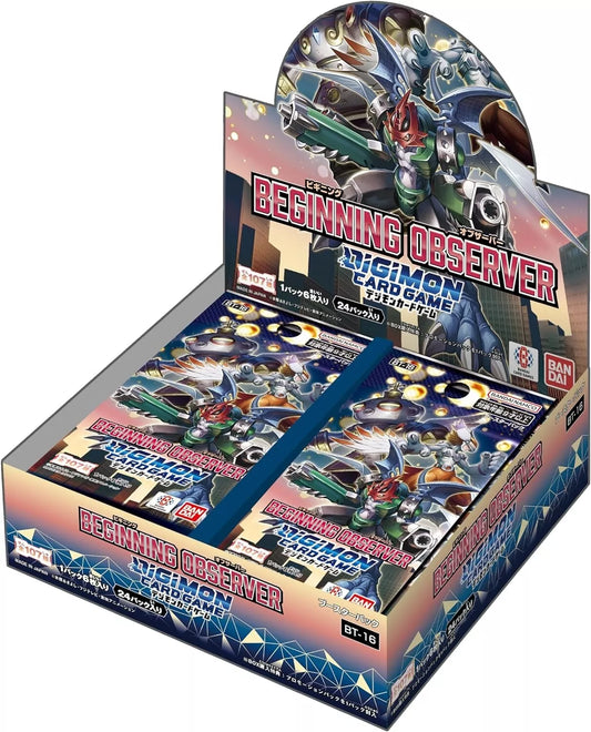 Digimon TCG - BT-16 Beginning Observer Booster Box Japanese