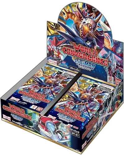 Digimon TCG - BT-21 World Convergence Booster Box Japanese