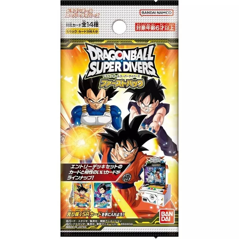 Dragon Ball Super Divers First Pack Booster Pack Booster Box