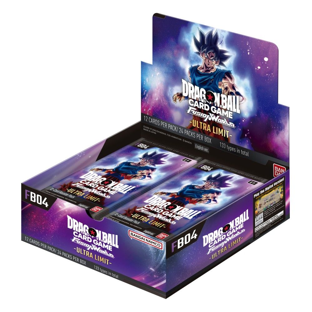 Dragon Ball TCG Fusion World FB-04 Ultra Limit Booster Box