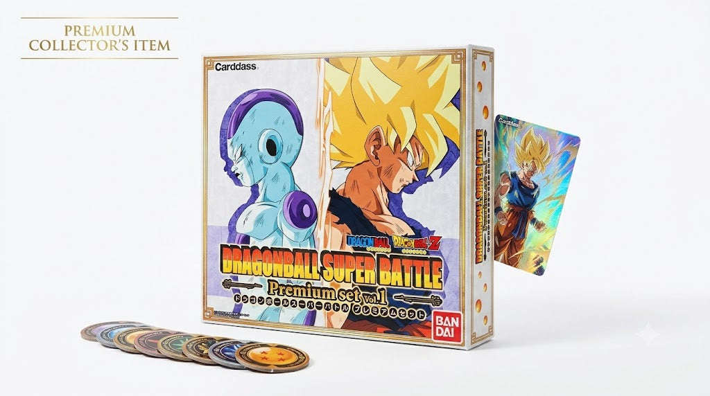 Dragon Ball Super Card Game: Carddass Battle – Premium Set: Vol. 1 - Eclipse Games Puzzles Novelties