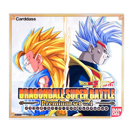 Dragon Ball Super Card Game: Carddass Battle – Premium Set: Vol. 4 - Eclipse Games Puzzles Novelties