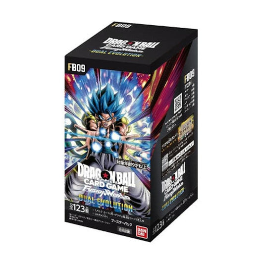 Dragon Ball TCG Fusion World - FB09 Dual Evolution Booster Box Japanese - Eclipse Games Puzzles Novelties