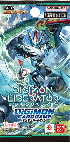 Digimon TCG - EX-07 Liberator Extra Booster Box Japanese