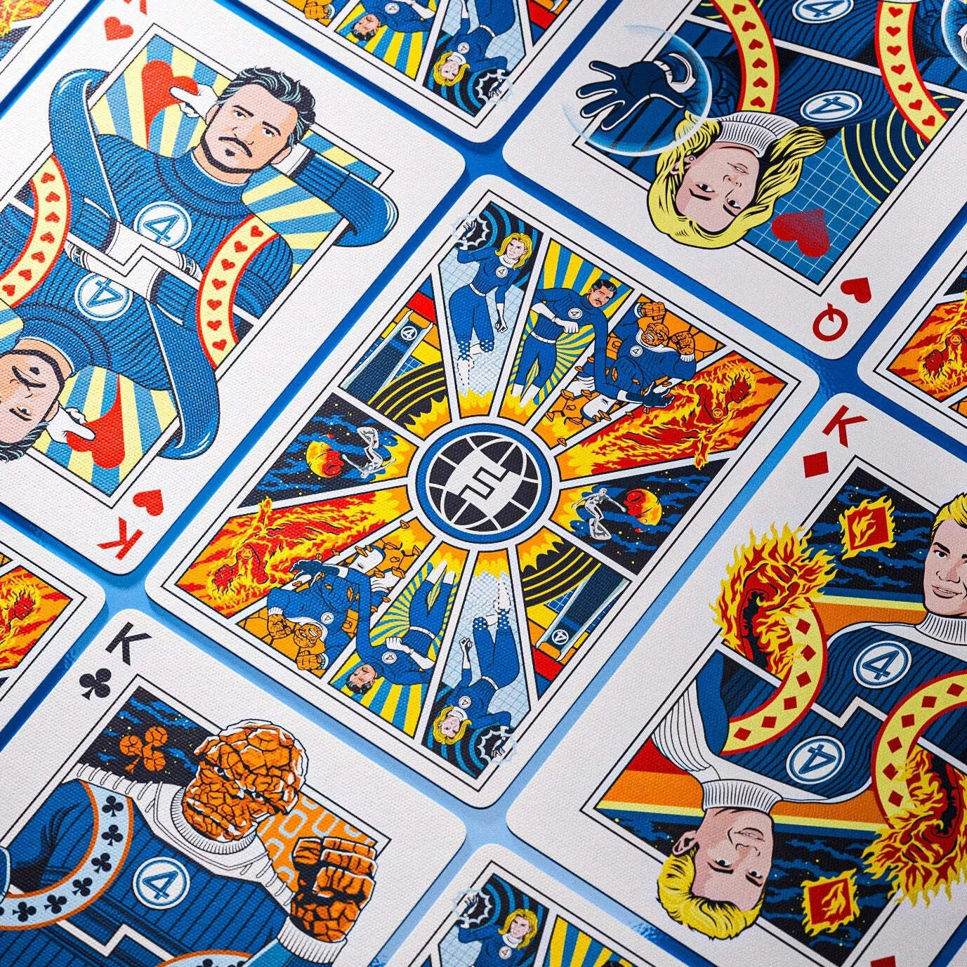 Fantastic Four Theory 11 Playing Cards - Eclipse Games Puzzles Novelties