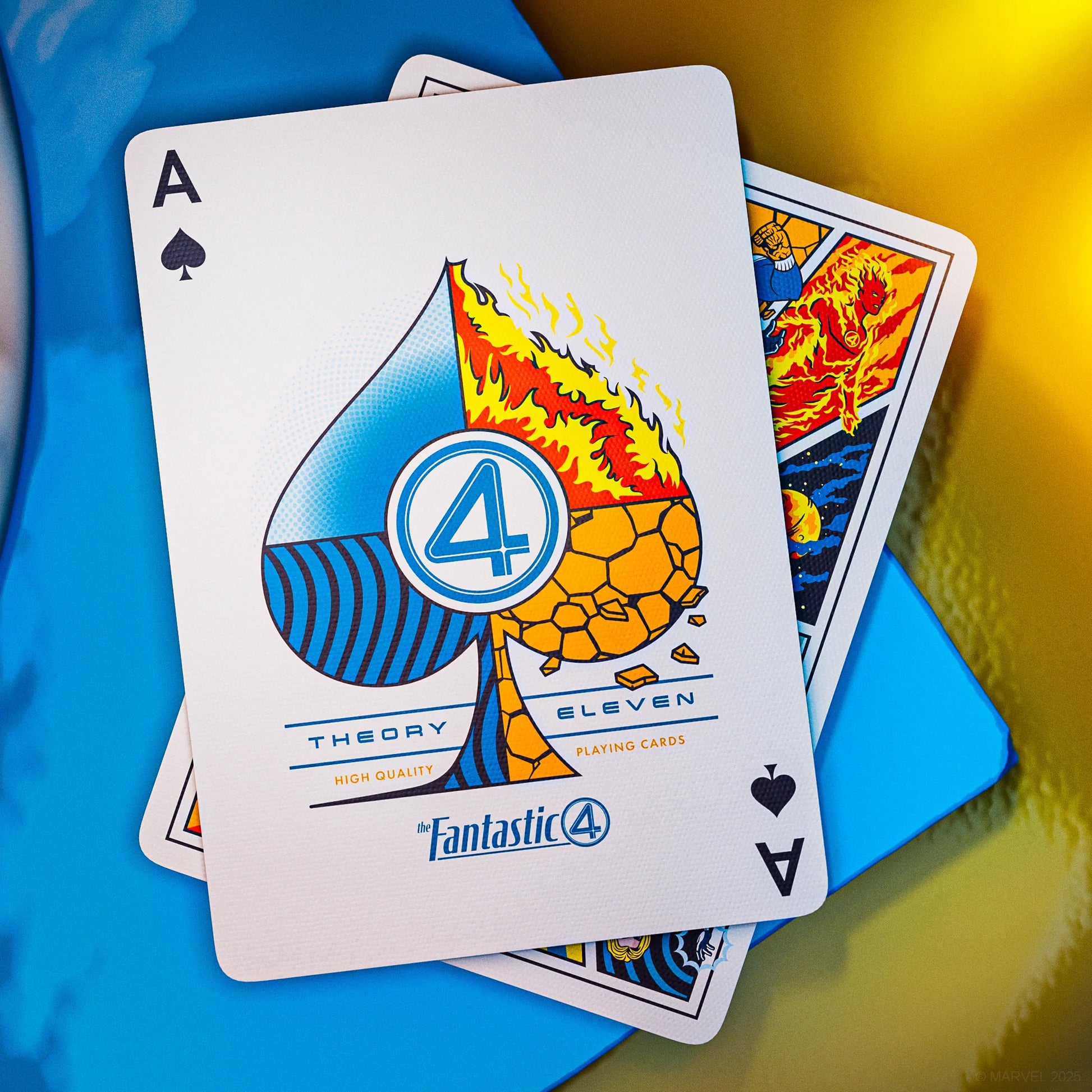 Fantastic Four Theory 11 Playing Cards - Eclipse Games Puzzles Novelties
