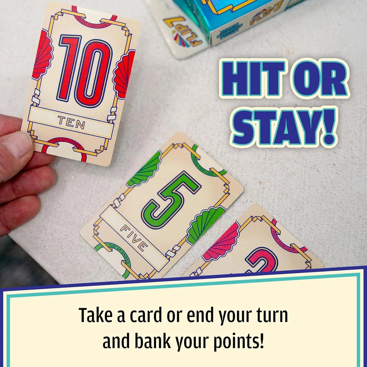 Flip 7 Hangsell Edition - Eclipse Games Puzzles Novelties