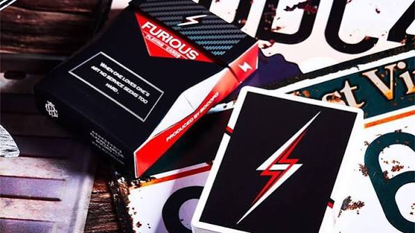 Furious Playing Cards By BOCOPO - Eclipse Games Puzzles Novelties