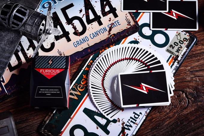 Furious Playing Cards By BOCOPO - Eclipse Games Puzzles Novelties