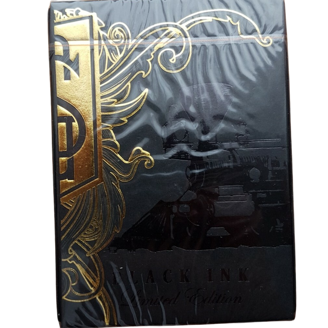 Golden Spike Black Ink Limited Edition Playing Cards Deck By Jody Eklund - Eclipse Games Puzzles Novelties