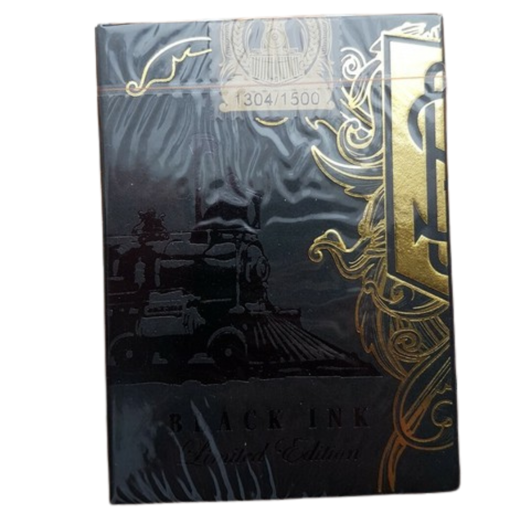 Golden Spike Black Ink Limited Edition Playing Cards Deck By Jody Eklund - Eclipse Games Puzzles Novelties