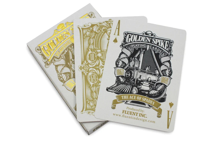 Golden Spike Private Reserve Signed Playing Cards 100 Printed - Eclipse Games Puzzles Novelties