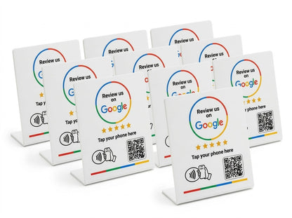 Google Review Stand NFC + QR Code (Large) - Eclipse Games Puzzles Novelties 10