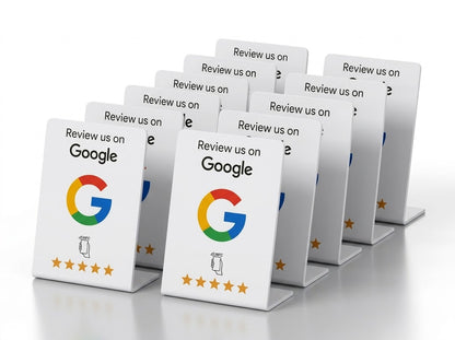 Google Review Stand NFC (Small) - Eclipse Games Puzzles Novelties