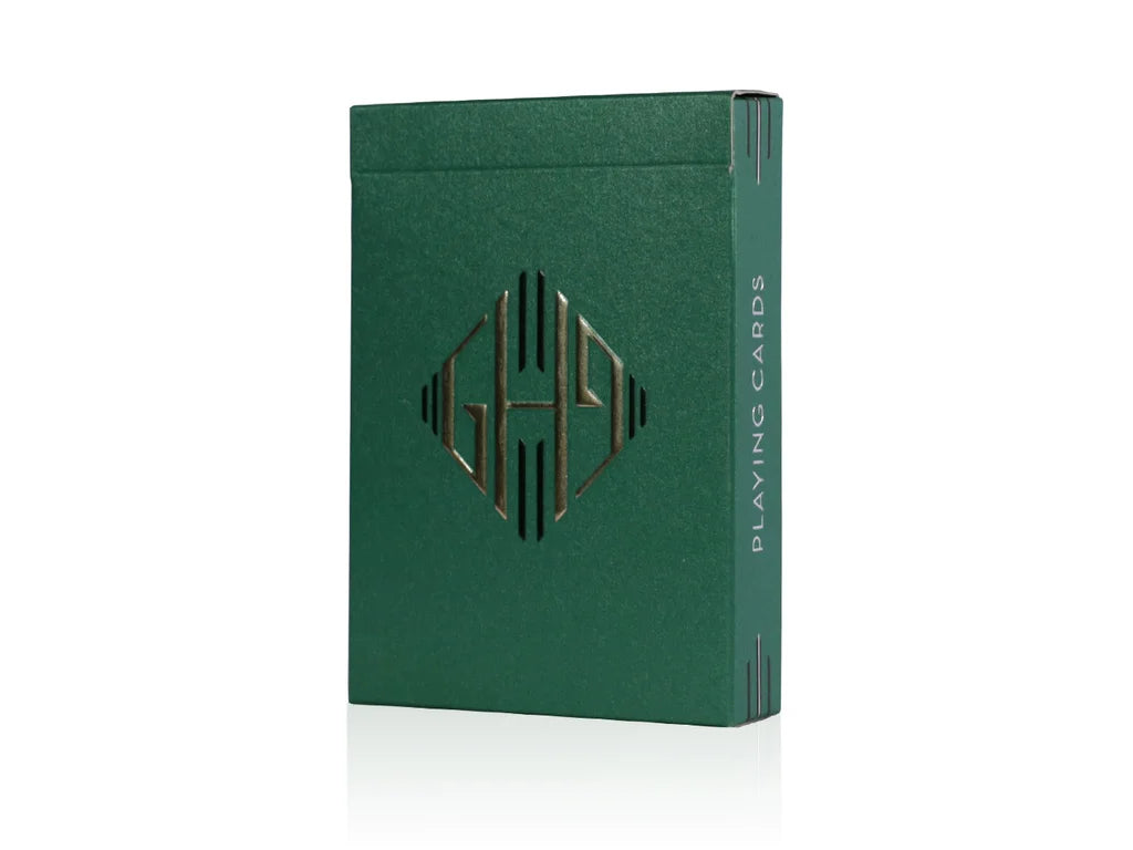 Guy Hollingworth Playing Cards v1 Emerald - Eclipse Games Puzzles Novelties