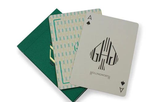 Guy Hollingworth Playing Cards v1 Emerald - Eclipse Games Puzzles Novelties